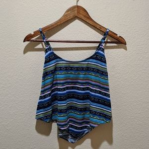 Raya Sun Aztec Print Crop Top